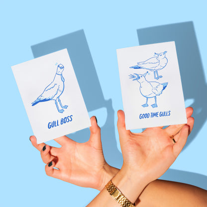 4 Pack Gully Greetings Cards